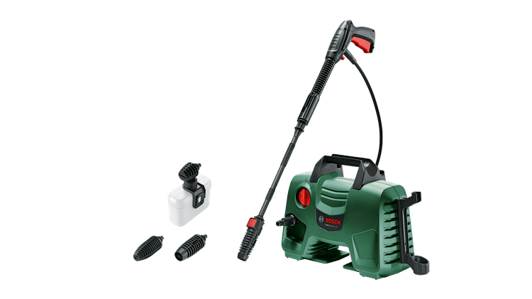 BOSCH 高壓清洗機EA110 | 110 bar 水壓與泡沫清潔- 吾福科技